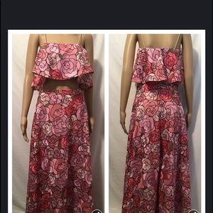 NWOT Vone skirt set